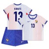 Conjunto (Camiseta+Pantalón Corto) Francia Konate 13 Segunda Equipación Euro 2024 - Niño